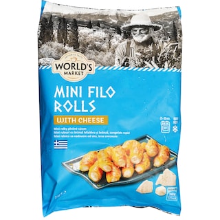 World's Market | Mini rulouri cu branza Mizithra, congelate 1kg