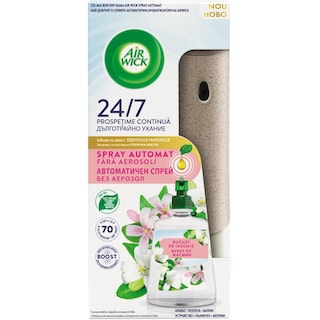Air Wick | Naturmatic | Odorizant de camera fara aerosoli, buchet de iasomie
