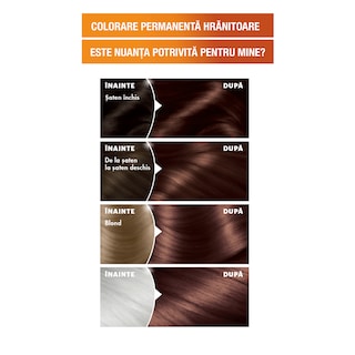 Garnier | Color Naturals | Vopsea pentru par 5.25 Saten mahon deschis 112ml