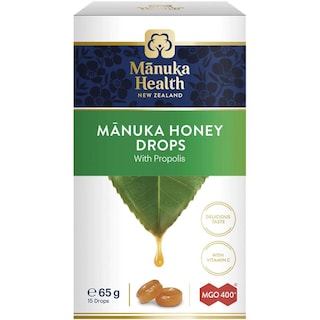 Manuka Health | Bomboane miere de Manuka MGO 400+, propolis 65g