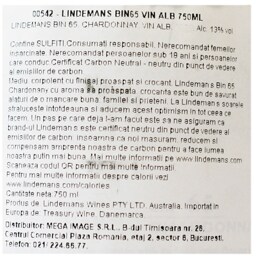 Lindeman's | BIN 65 | Vin alb Chardonnay 0.75L