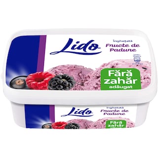 Lido | Inghetata fructe de padure, fara zahar adaugat 1000ml