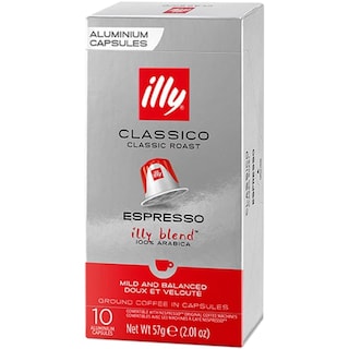Illy | Cafea Classico Espresso, 10 capsule