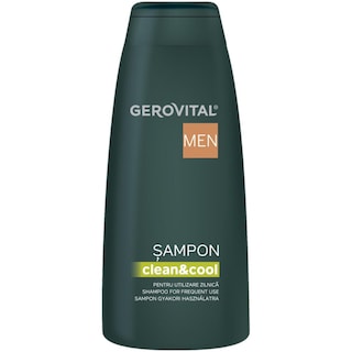 Gerovital | Men | Sampon pentru utilizare zilnica Clean&Cool Men 400ml