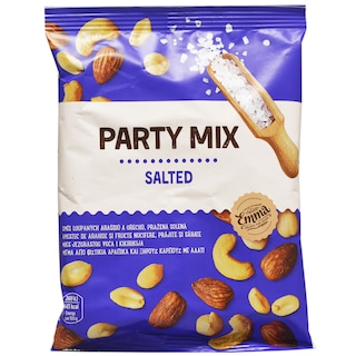 Emma | Amestec de arahide si fructe nucifere, prajite si sarate 200g