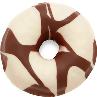 Dots | Gogoasa cu glazura de ciocolata alba si neagra 75g