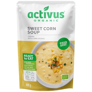 Activus | Supa de porumb dulce, bio 400g