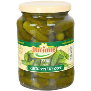 Darinne | Castraveti in otet 2-5 cm 720ml