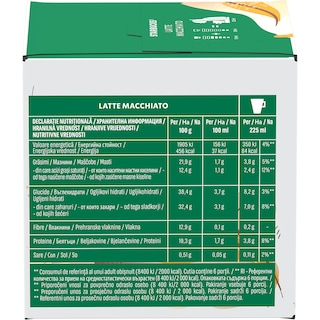 Starbucks | Cafea Latte Macchiato, 2x6 capsule