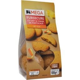 Fursecuri cu unt si coaja de portocala 100g