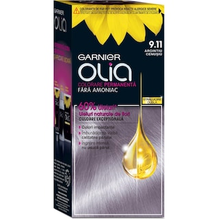 Garnier | Vopsea de par permanenta 9.11 Argintiu Cenusiu