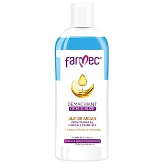 Farmec | Demachiant ochi si buze cu ulei de argan 150ml
