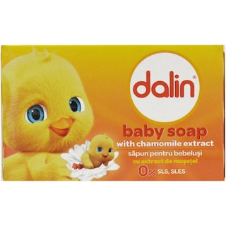 Dalin | Sapun pentru bebelusi, cu extract de musetel 100g