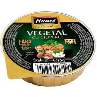 Hame | Pasta vegetala cu ciuperci 75g