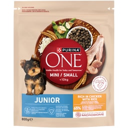 Purina One | Mini | Hrana uscata pentru caini junior cu pui si orez 800g