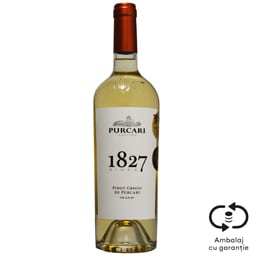 Vin alb sec Pinot Grigio de Purcari 0.75L