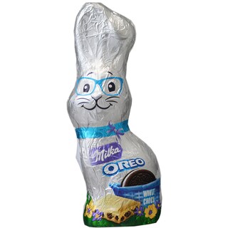 Milka | Iepuras din ciocolata alba si Oreo 100g