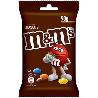 m&m's | Bomboane de ciocolata cu lapte cu glazura crocanta si colorata 90g