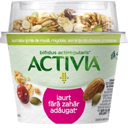 Activia | Iaurt natur si mix de musli 170g