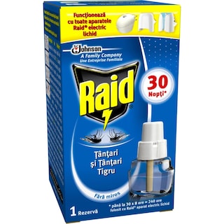 Raid | Rezerva aparat electric impotriva tantarilor comuni 21ml