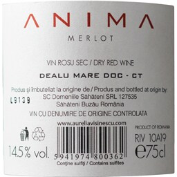 Anima | Vin rosu Merlot 0.75L