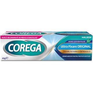 Corega | Crema adeziva pentru proteza dentara Ultra fixare 40g