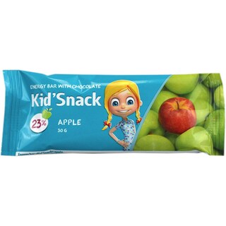 Kid Snack | Baton cu ciocolata si mere 30g