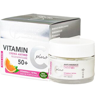 Cosmetic Plant | Crema antirid regeneratoare 50+ Vitamin C Plus