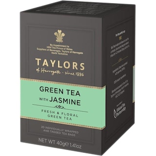 Taylors | Ceai verde cu iasomie, 20 de pliculete 40g