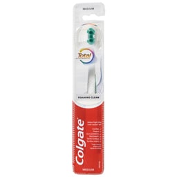 Colgate | Periuta de dinti Total Foaming Clean Medium Single