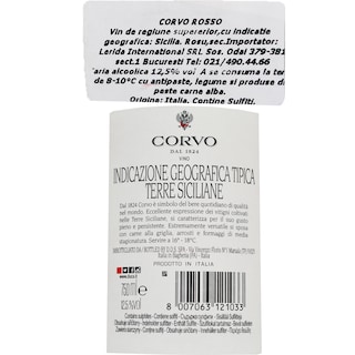 Corvo | Vin rosu  0.75l