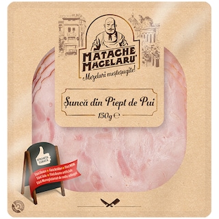 Matache Macelaru' | Sunca din piept de pui 150g