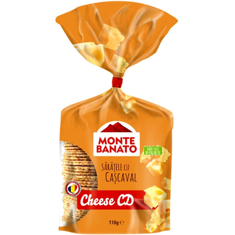 Monte Banato | Saratele cu cascaval 110g | Mega-image