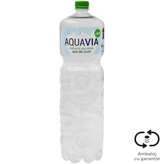 Aquavia | Apa de izvor natural alcalina 1L