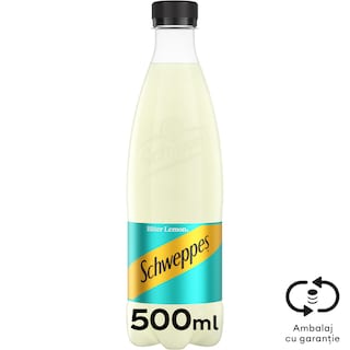 Schweppes | Apa tonica Bitter Lemon 0.5L