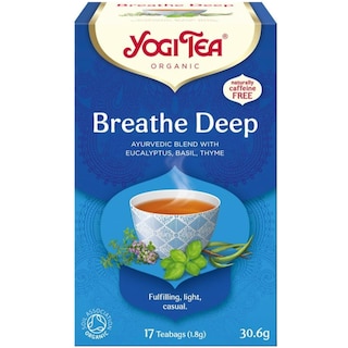Yogi Tea | Ceai bio Respiratie Profunda 17x1.8g