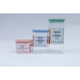 Neoflam | Recipient de sticla cu capac, 1600ml