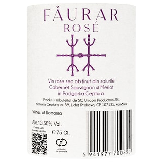 Faurar | Vin rose sec 750ml