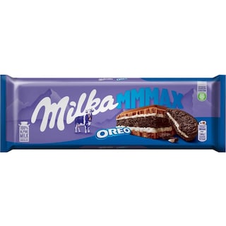 Milka | Ciocolata cu lapte alpin si biscuiti Oreo 300g