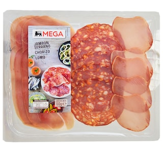 MEGA | Platou aperitiv spaniol feliat 100g