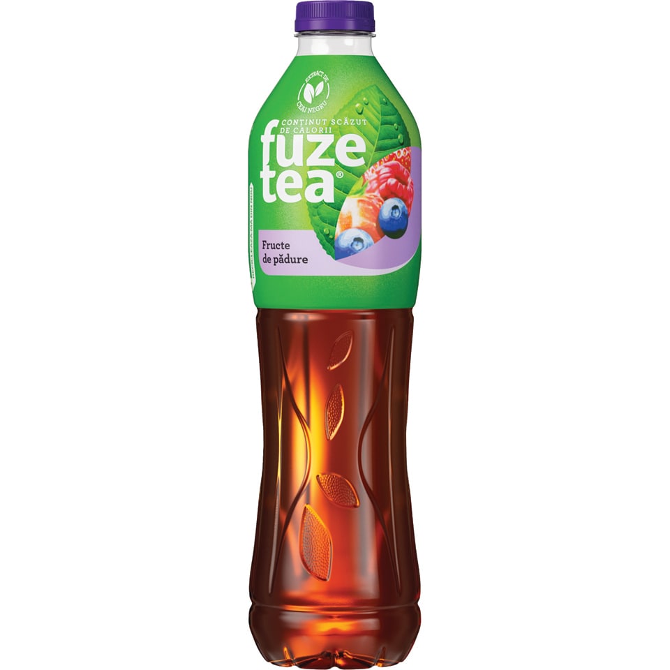 Juice=Juice メガジャケ Fuzetea | Ceai negru cu suc de fructe de padure 1.5L | Mega-image