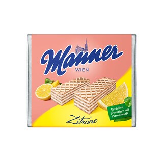 Manner | Napolitane cu crema de lamaie 75g