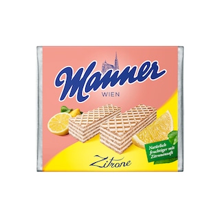 Manner | Napolitane cu crema de lamaie 75g