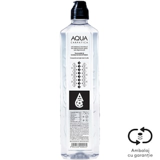 Aqua Carpatica | Apa minerala naturala plata sport 750ml
