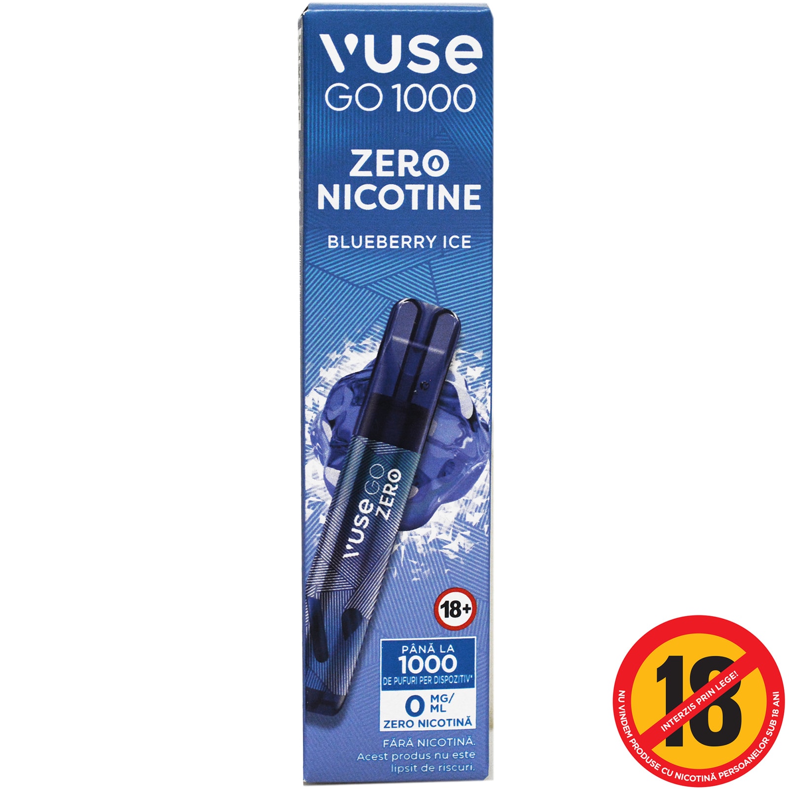 Vuse Go Rechargeable Battery Vuse GO Zero Nicotine Watermelon Ice Vuse Go  Zero Sugar