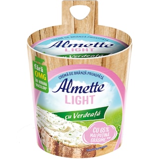 Almette | Crema de branza Light cu verdeata 150g