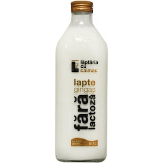 Laptaria cu caimac | Lapte gingas fara lactoza, minim 3,8% grasime 1L