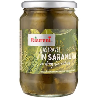 Raureni | Castraveti in saramura 690g