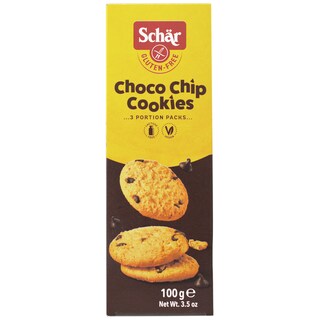 Schar | Biscuiti fara gluten cu fulgi de ciocolata Choco Chip Cookie 100g