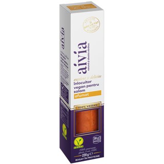Aivia | Inlocuitor vegan pentru salam afumat 220g